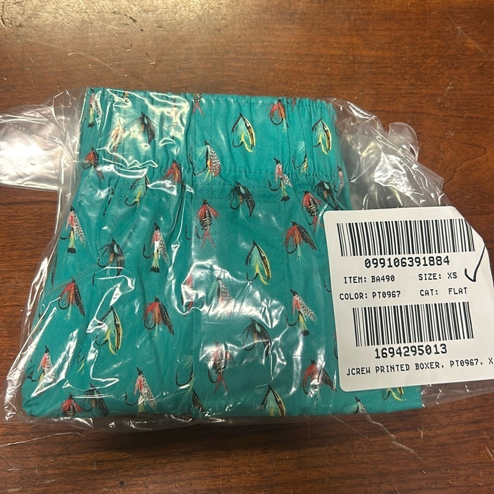 - J Crew Printed boxers BA490